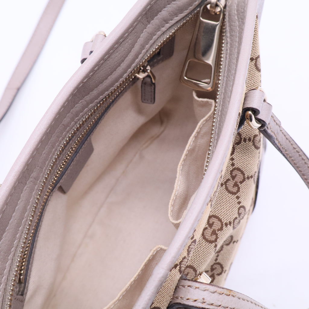 Small GG Canvas Bree satchel B20102