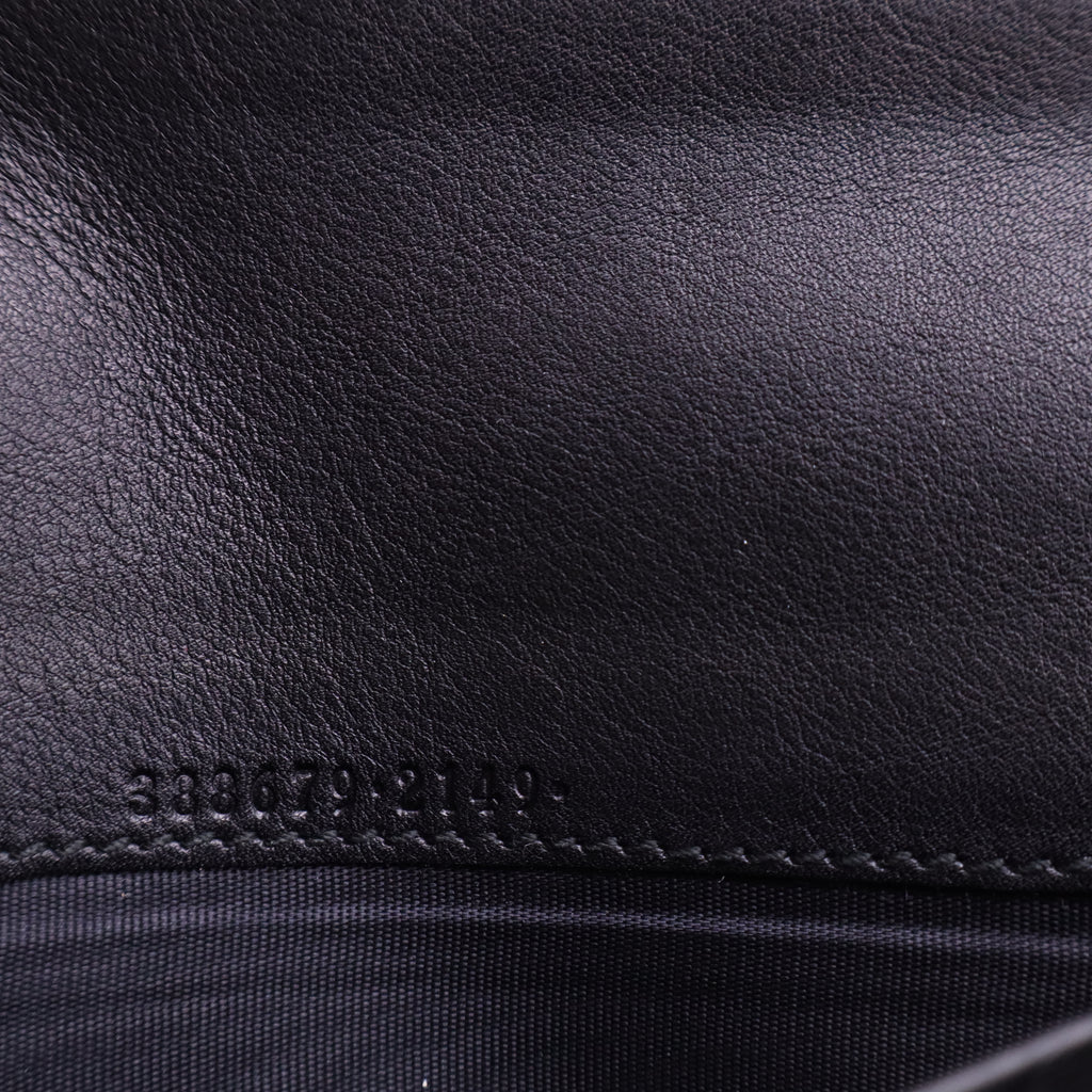 Gucci Microguccissima Bow Continental Wallet W21153