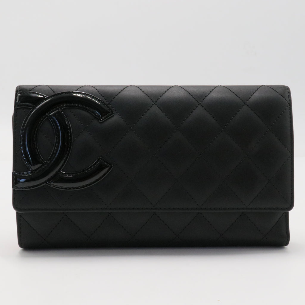 Cambon Wallet on Chain Quilted Leather