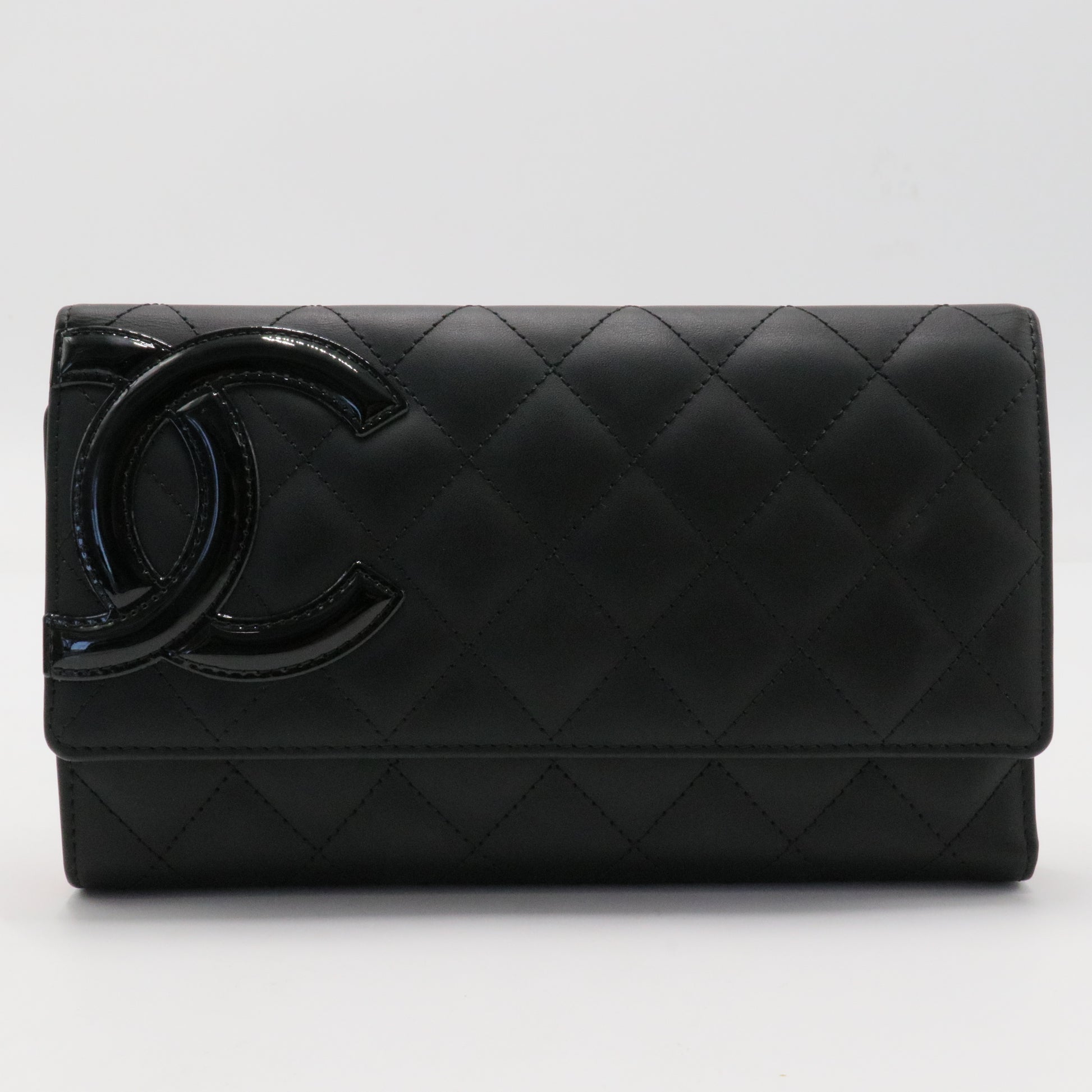 Cambon Wallet on Chain Quilted Leather