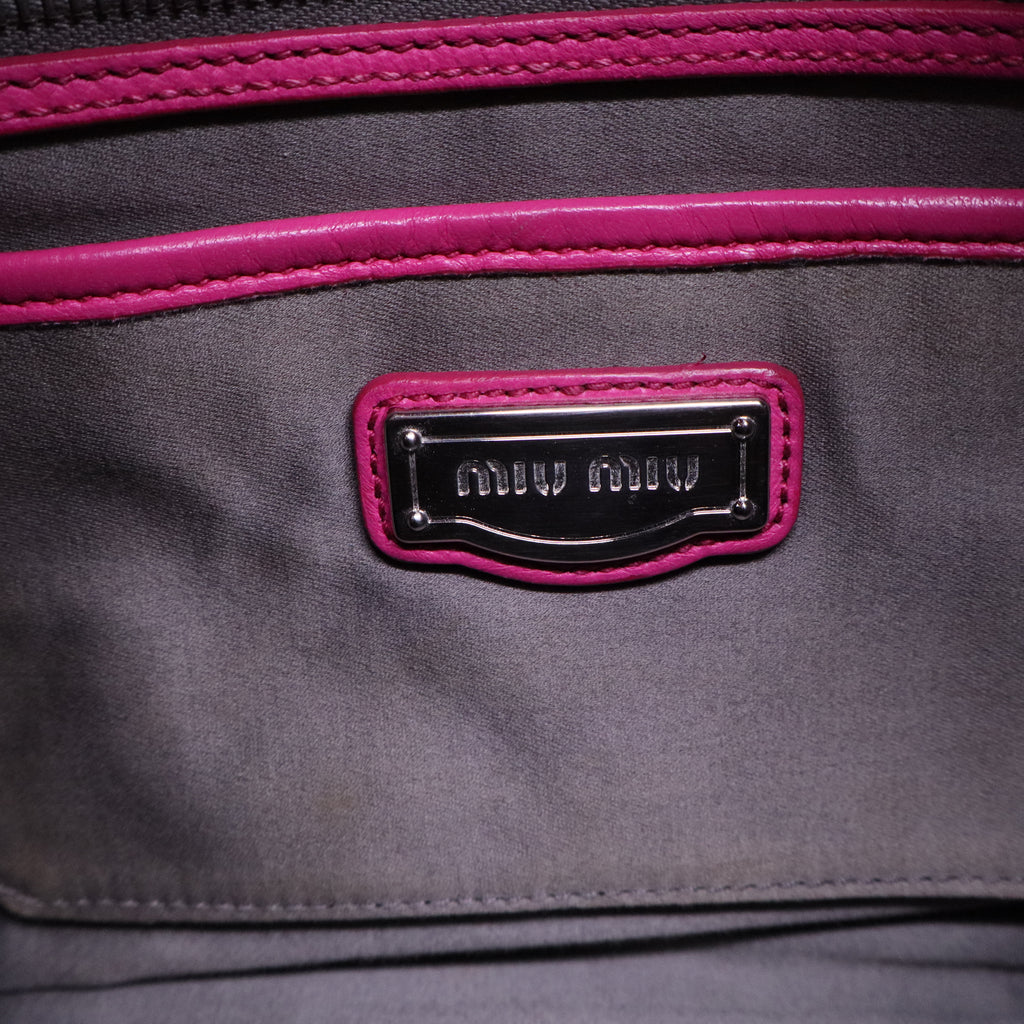 Leather Shoulder Bag   B20452