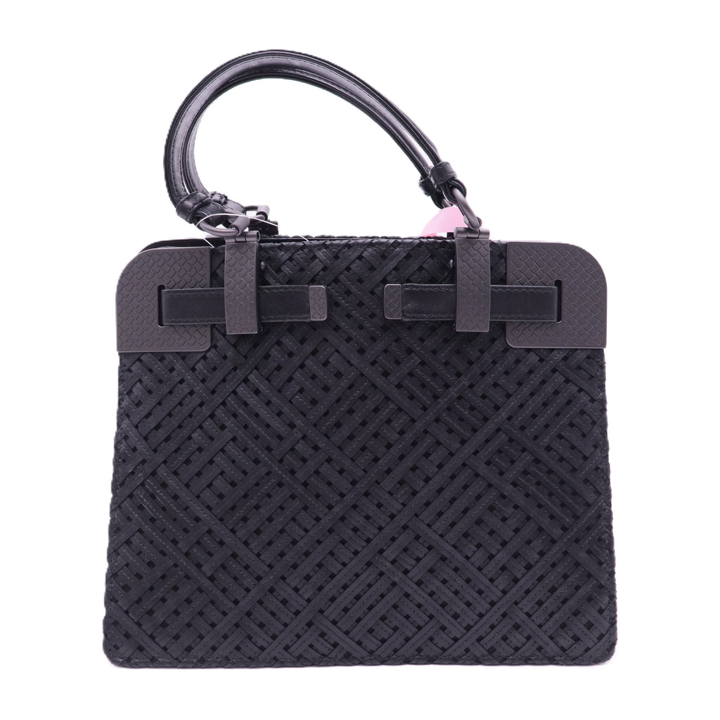 Metal Plate Handbag Twins
