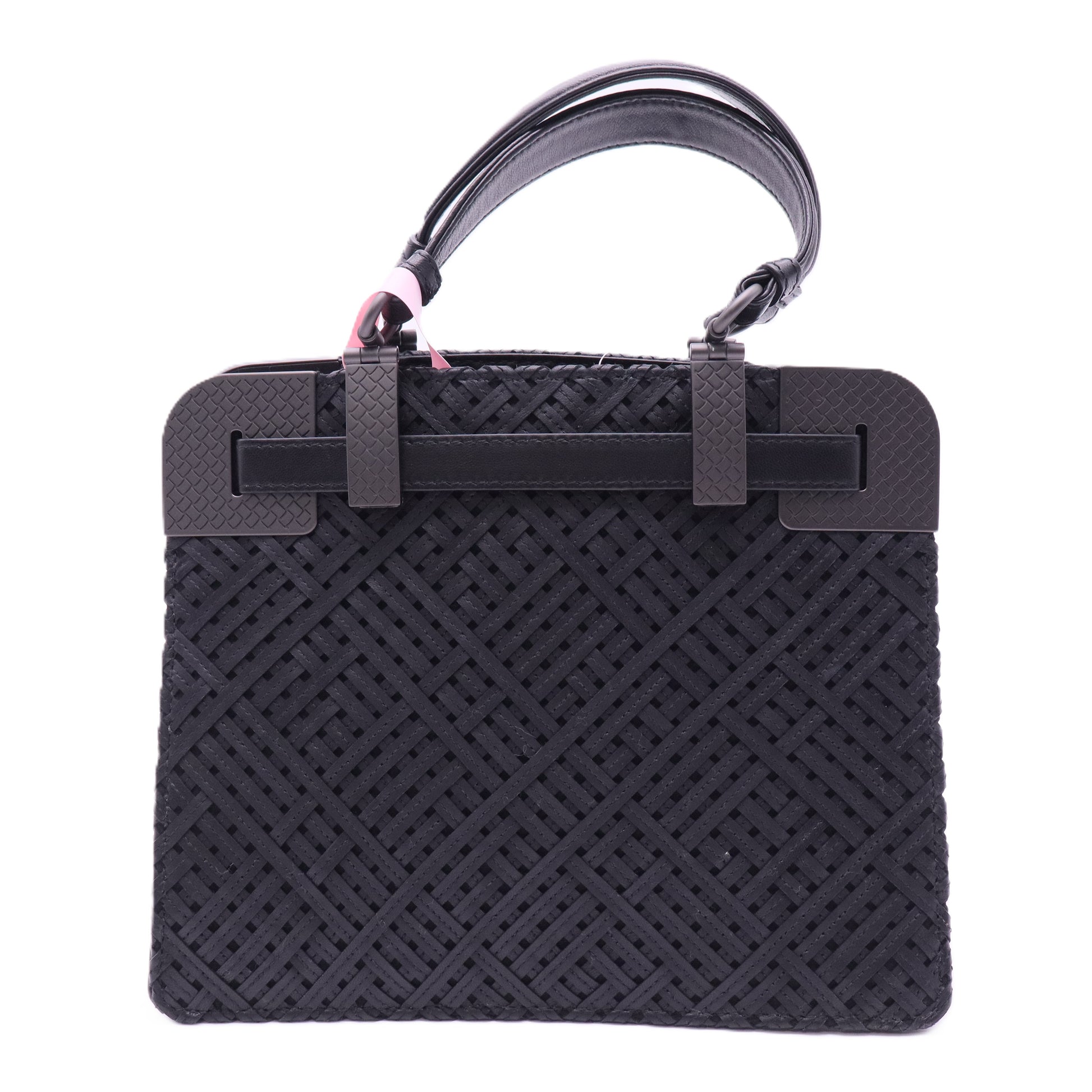Metal Plate Handbag Twins