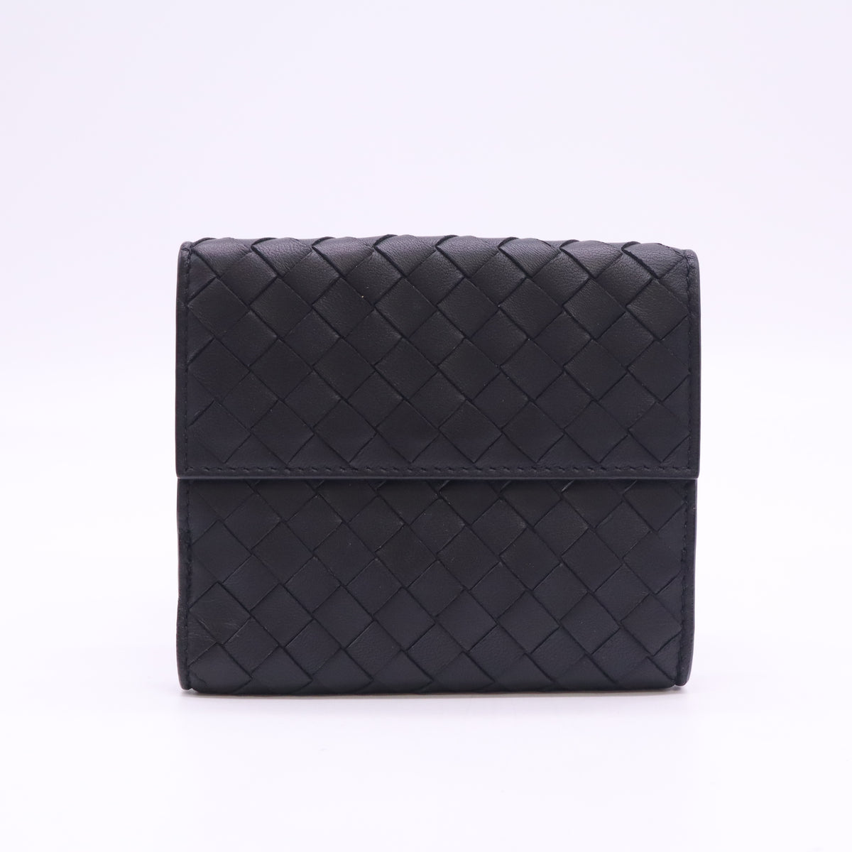 Bottega Veneta Intrecciato Trifold Wallet W23609