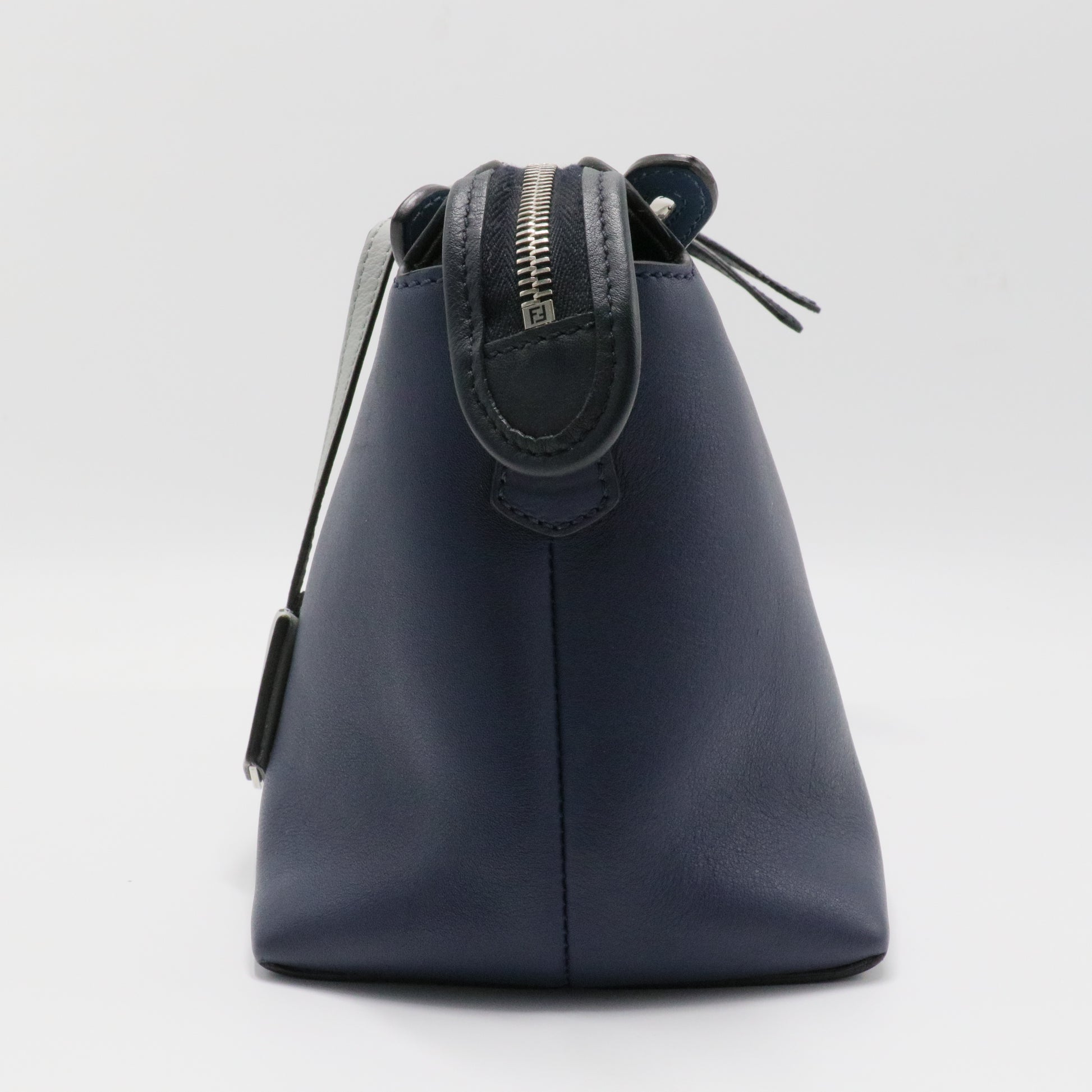 Vitello Dolce 4 Color Medium By The Way Boston Bag Blueberry Perla Multicolor