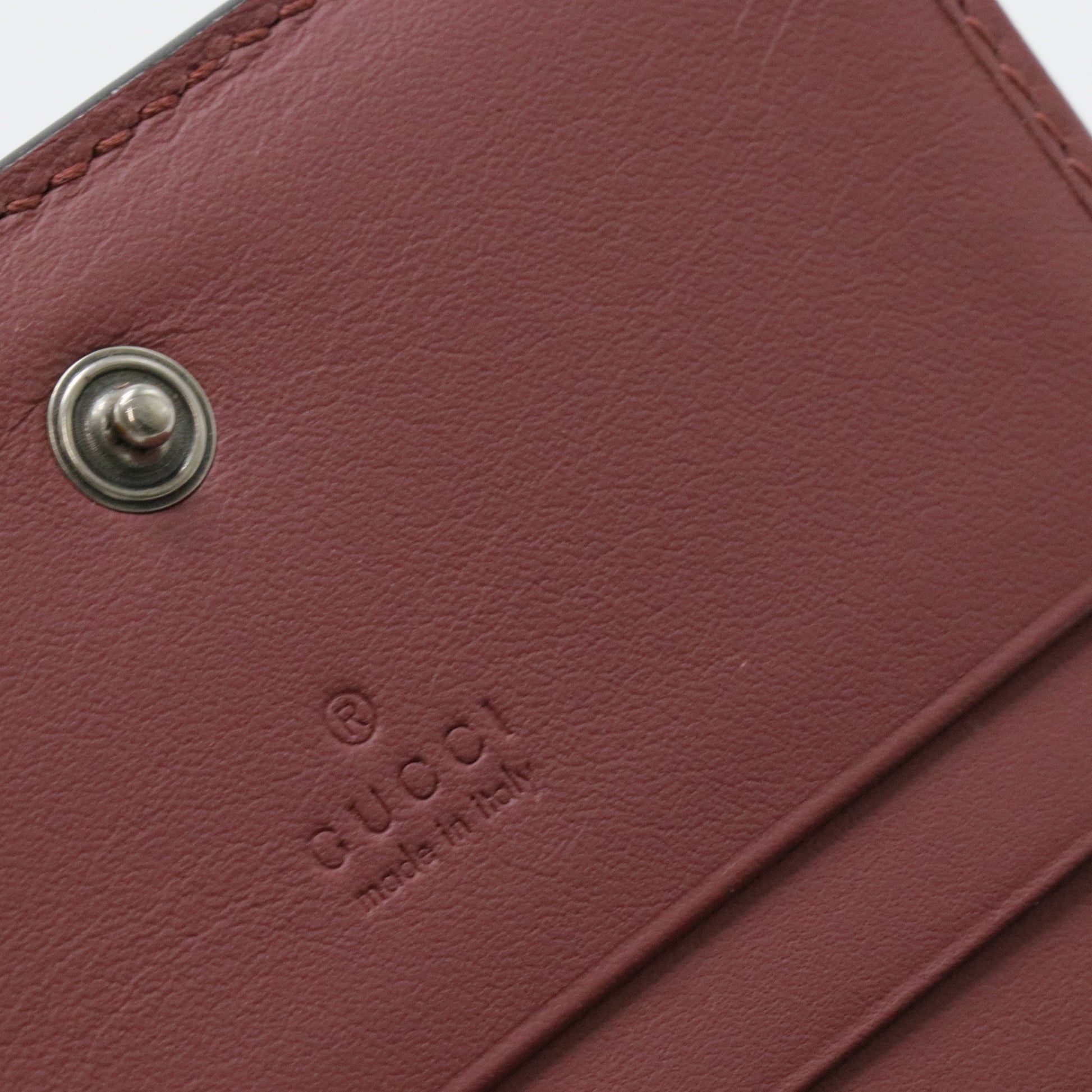 GG Supreme Monogram Blooms Card Case