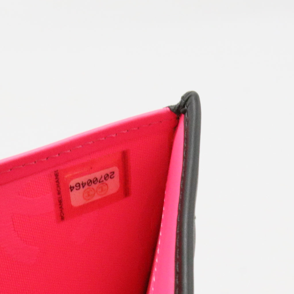 Cambon Wallet on Chain Quilted Leather