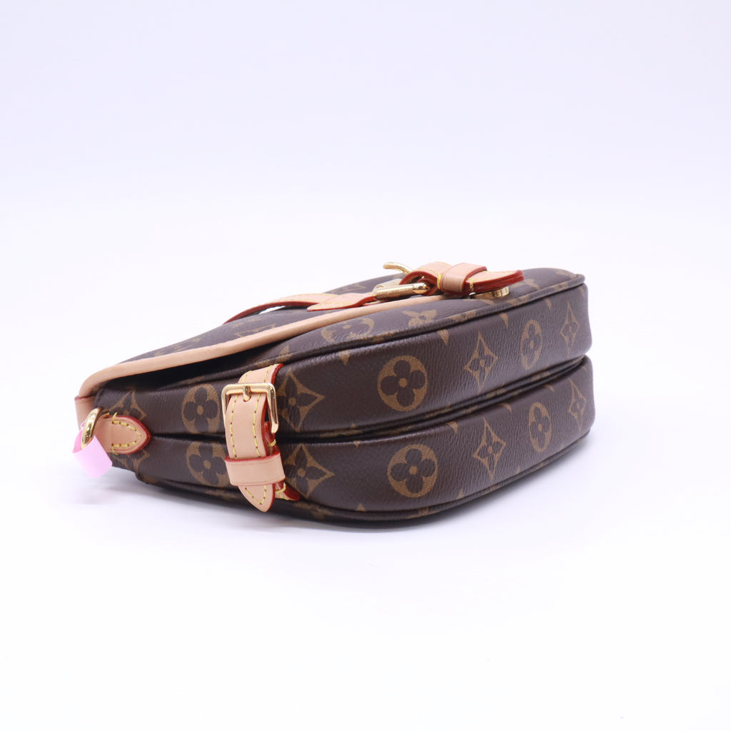 Louis Vuitton Saumur Handbag Monogram Canvas BB twins LDJ5301