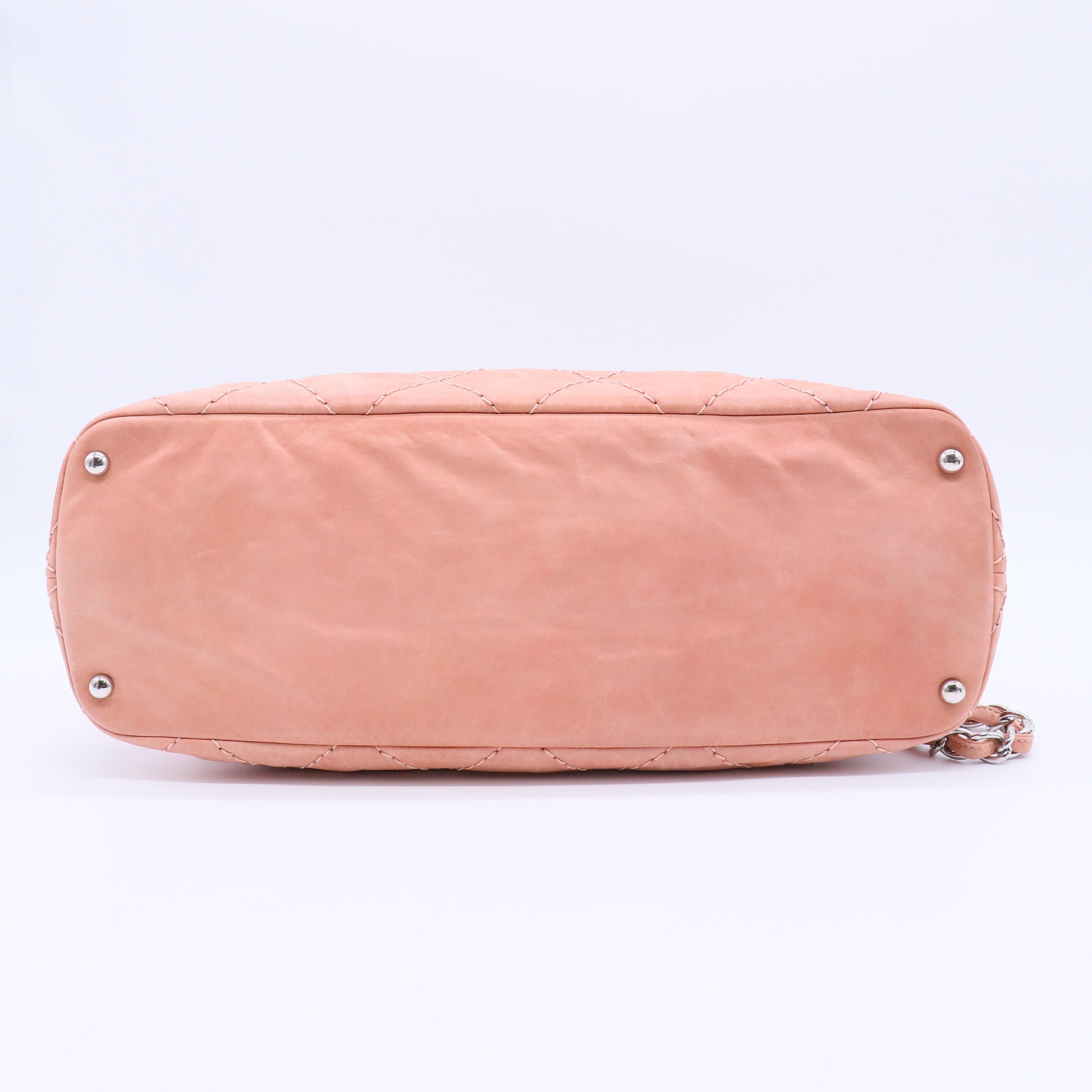 CC Sea Hit Tote Quilted Iridescent Calfskin Small