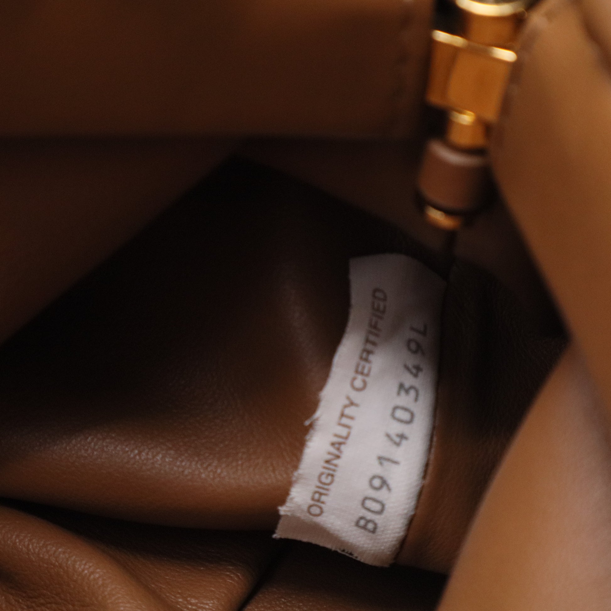 Bottega Veneta Calfskin Chain Pouch For Gisel