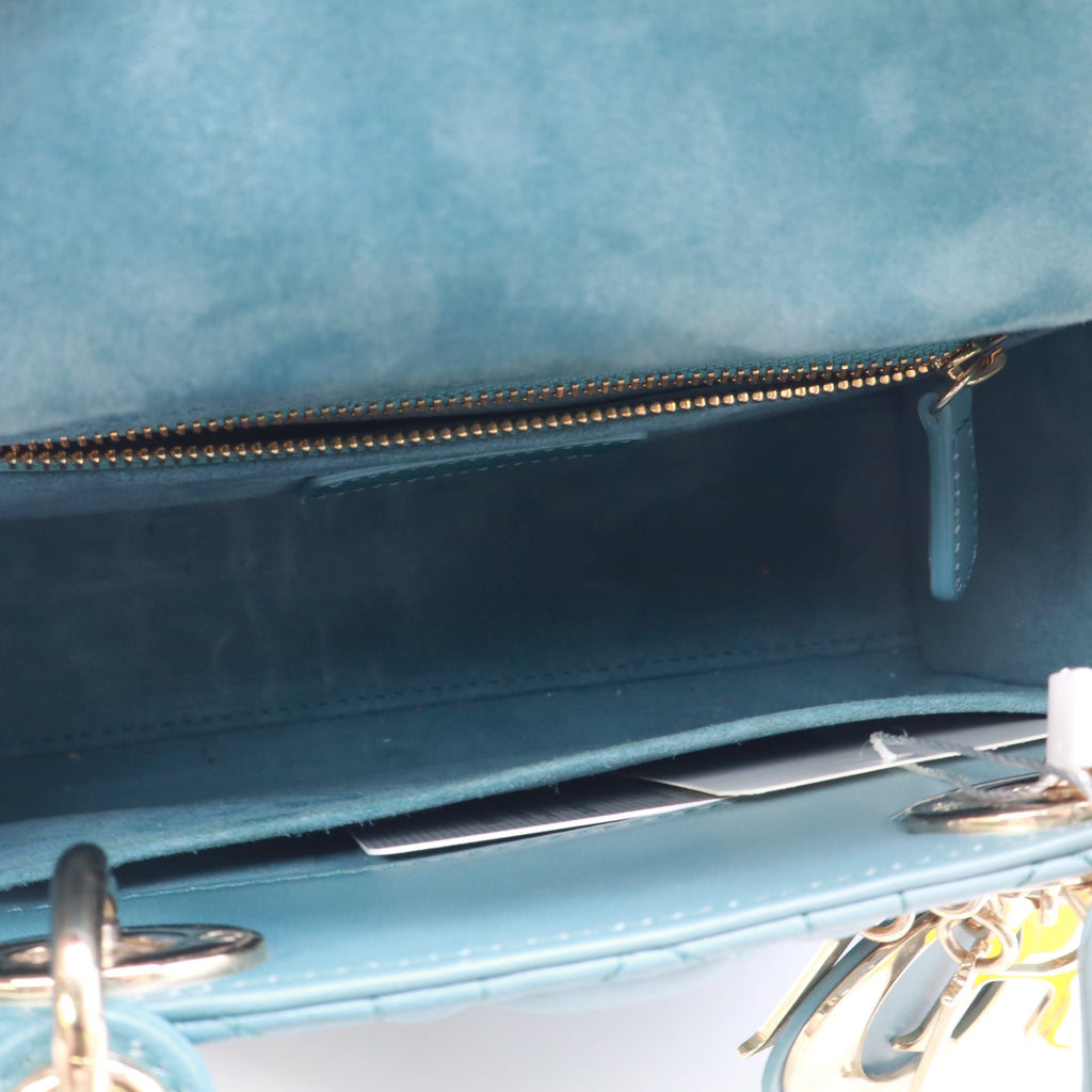 My ABCDior Lady Dior Bag Cannage Quilt Gradient Lambskin Small Twins LDJ5300