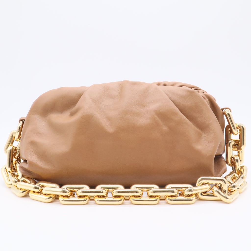 Bottega Veneta Calfskin Chain Pouch For Gisel