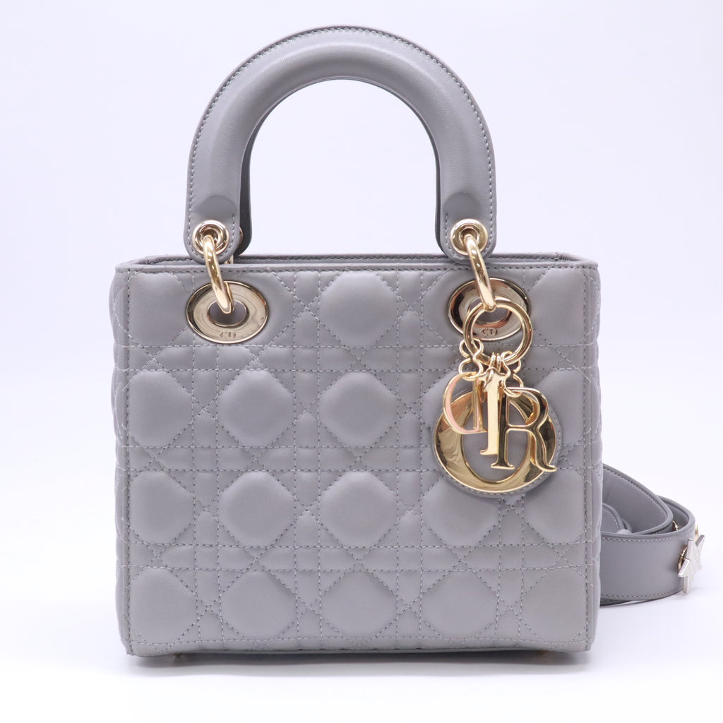 Lady Dior small Bag Cannage Quilt leather Twins LDZ706