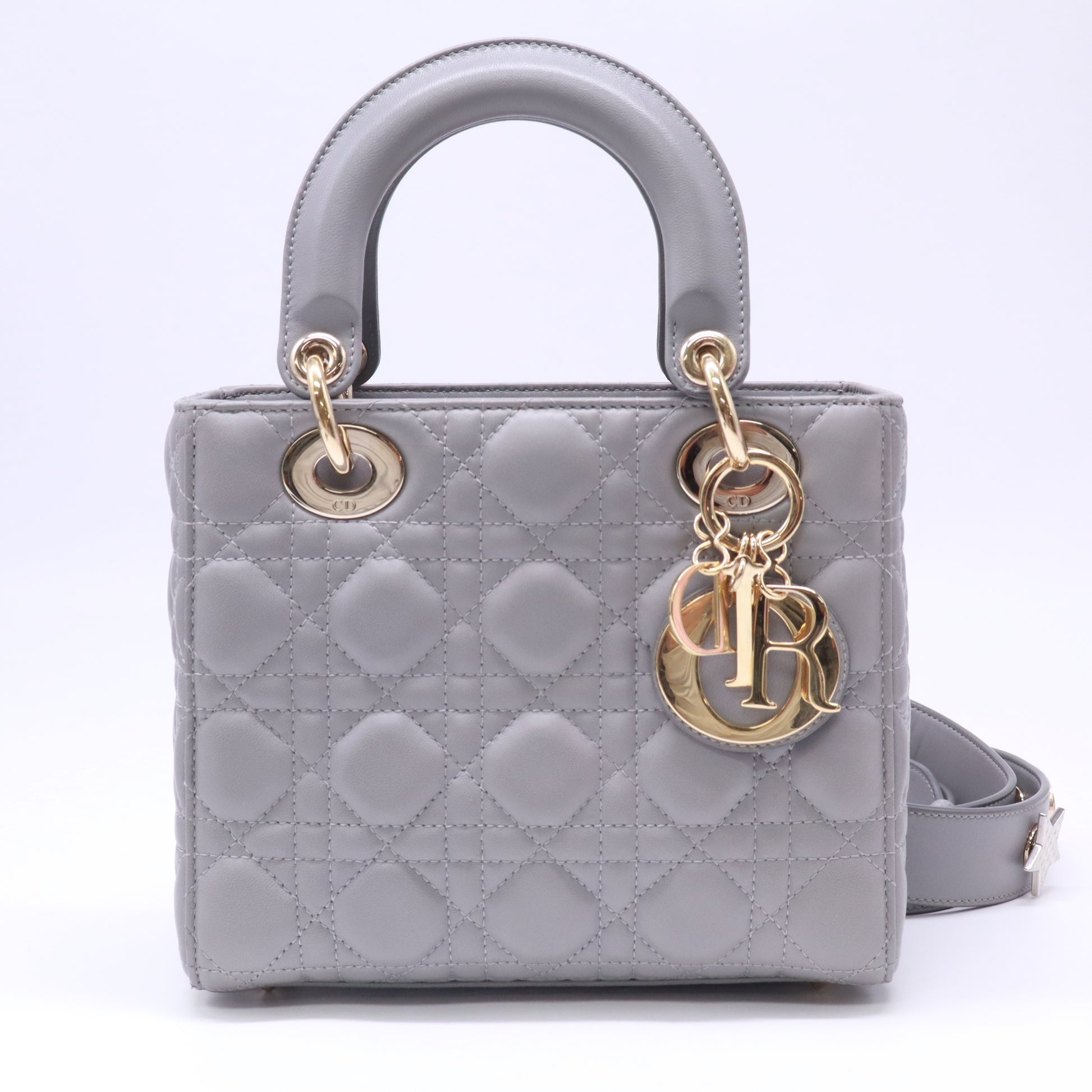 Lady Dior small Bag Cannage Quilt leather Twins LDZ706