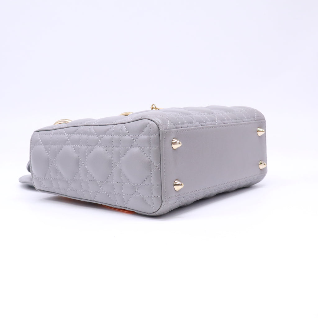Lady Dior small Bag Cannage Quilt leather Twins LDZ706