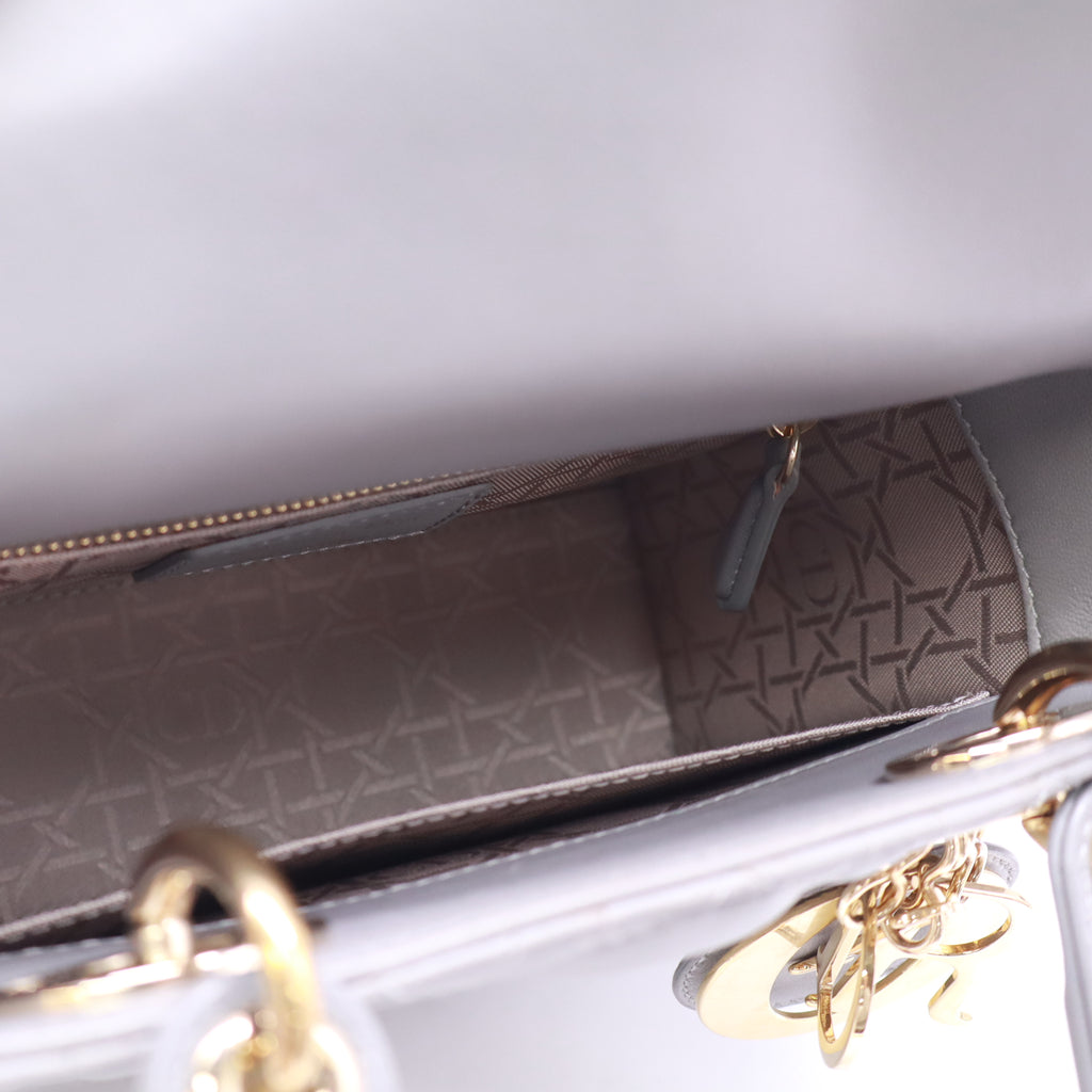 Lady Dior small Bag Cannage Quilt leather Twins LDZ706