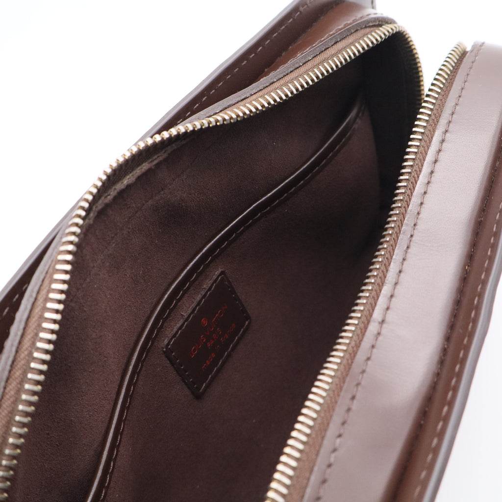 Louis Vuitton Damier Canvas Saint Louis Pochette Clutch Bag twins W20546