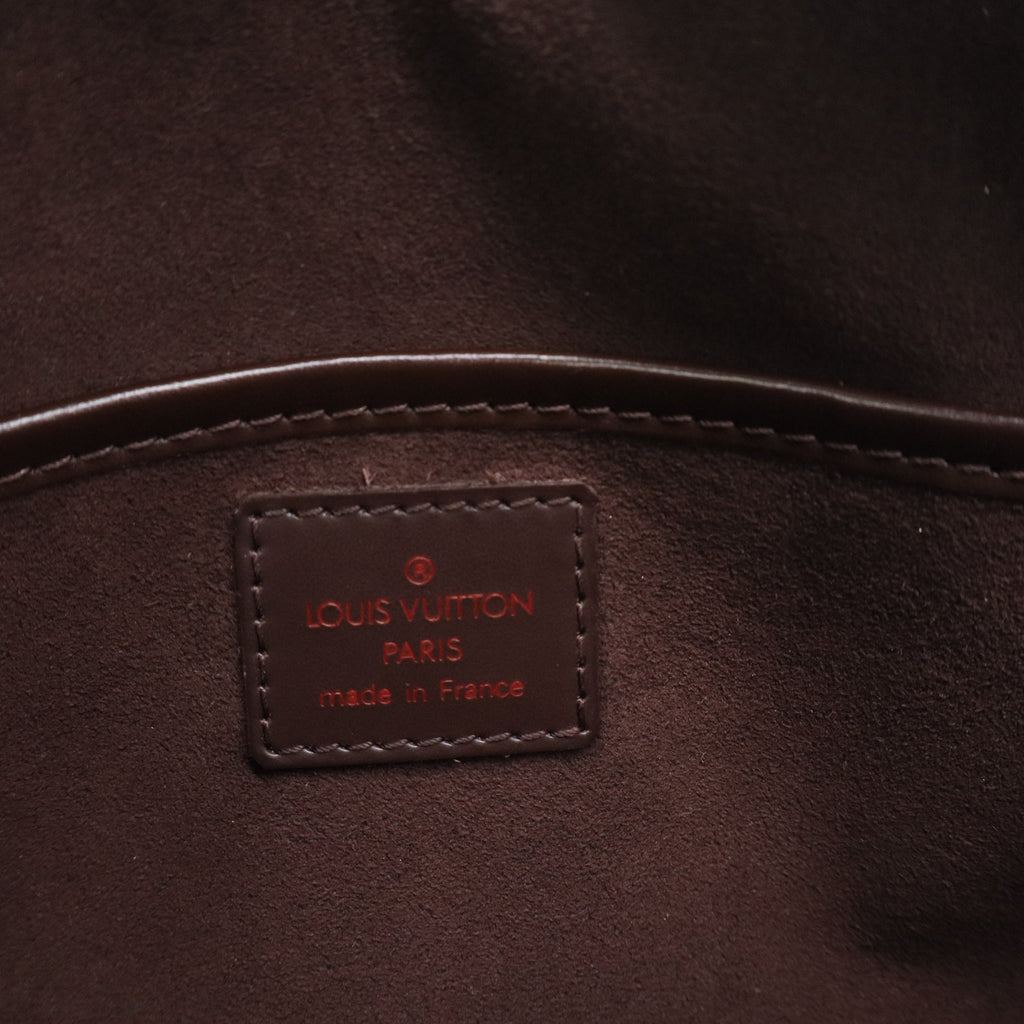 Louis Vuitton Damier Canvas Saint Louis Pochette Clutch Bag twins W20546