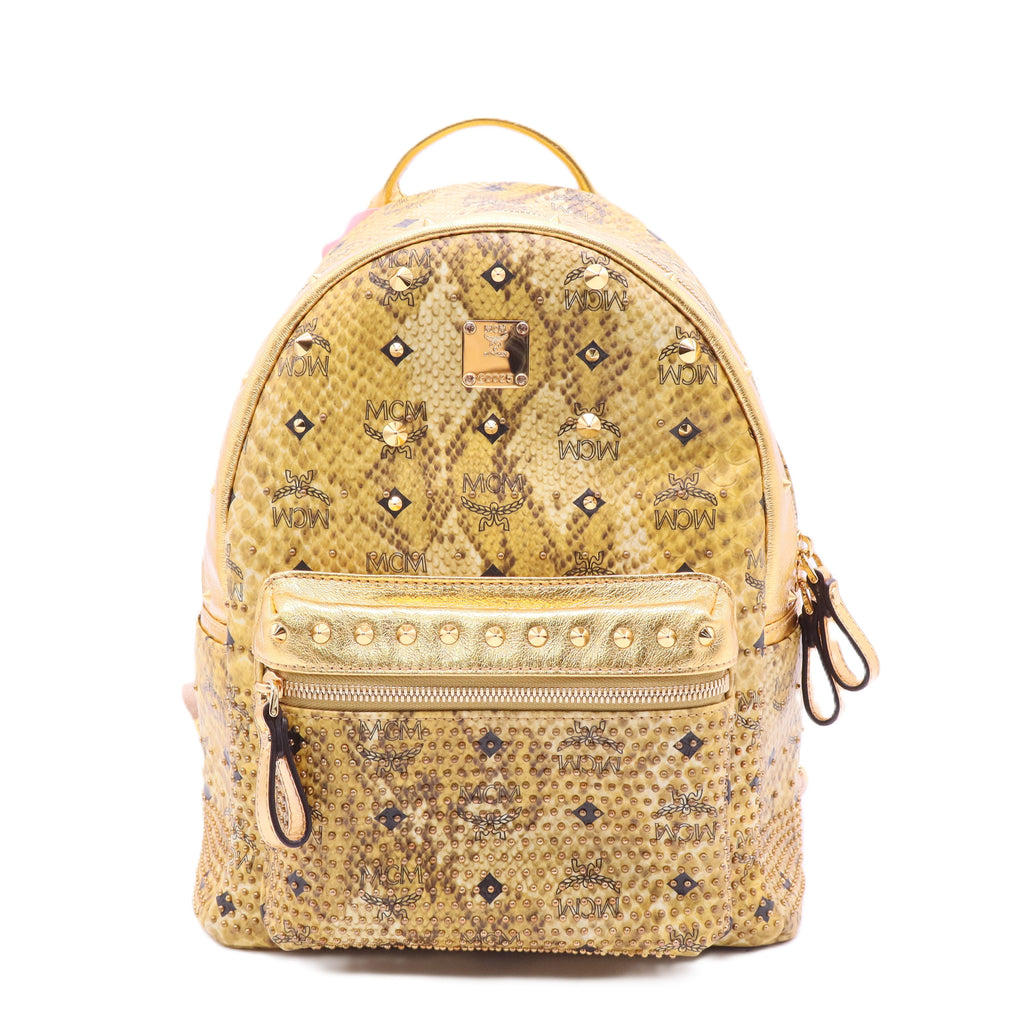 RARE MCM Backpack Twins