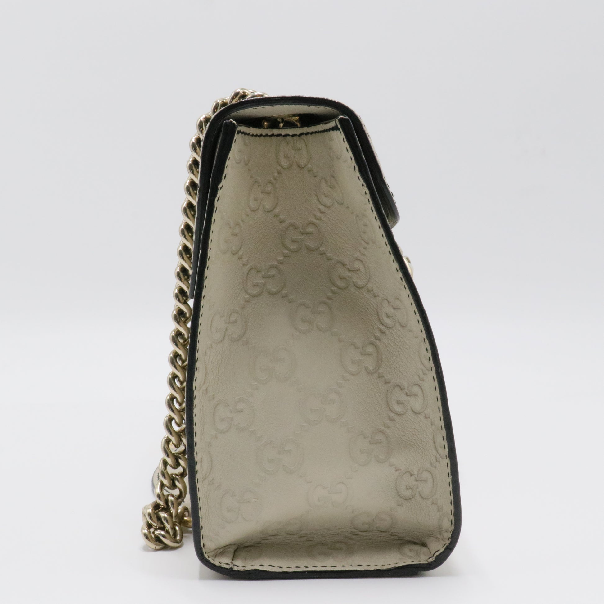 Emily Chain Flap Bag Microguccissima Leather Medium