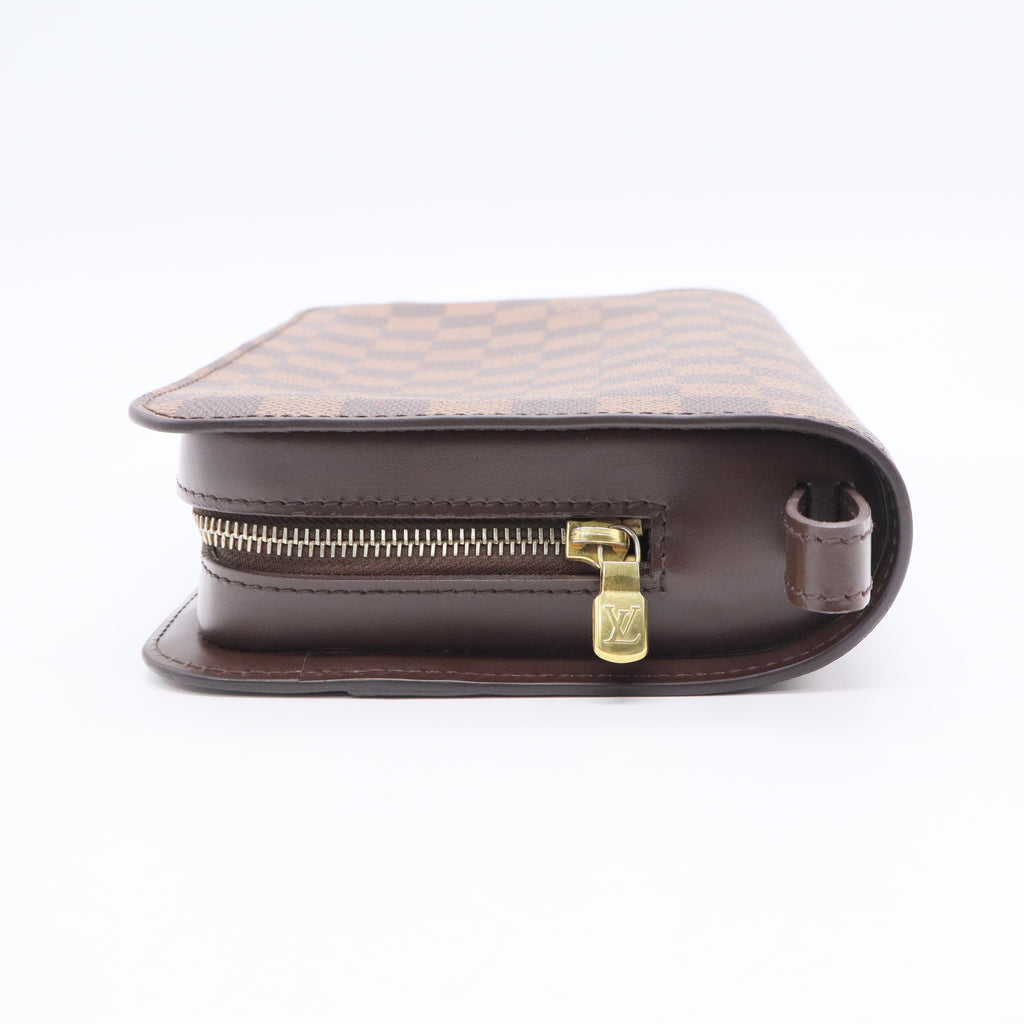 Louis Vuitton Damier Canvas Saint Louis Pochette Clutch Bag twins W20546