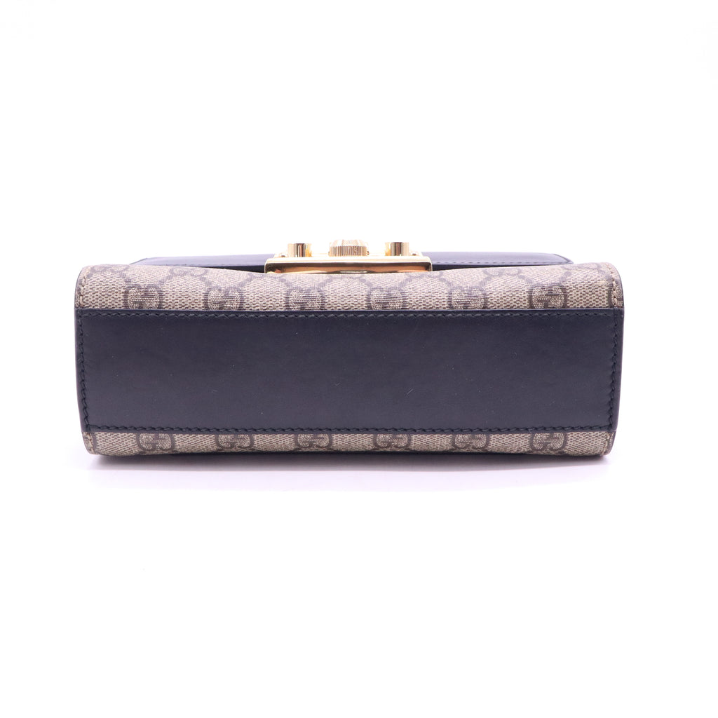 Gucci GG Supreme Small Padlock Shoulder Bag B21787