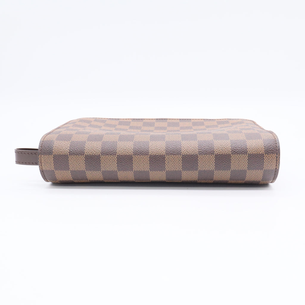 Louis Vuitton Damier Canvas Saint Louis Pochette Clutch Bag twins W20546