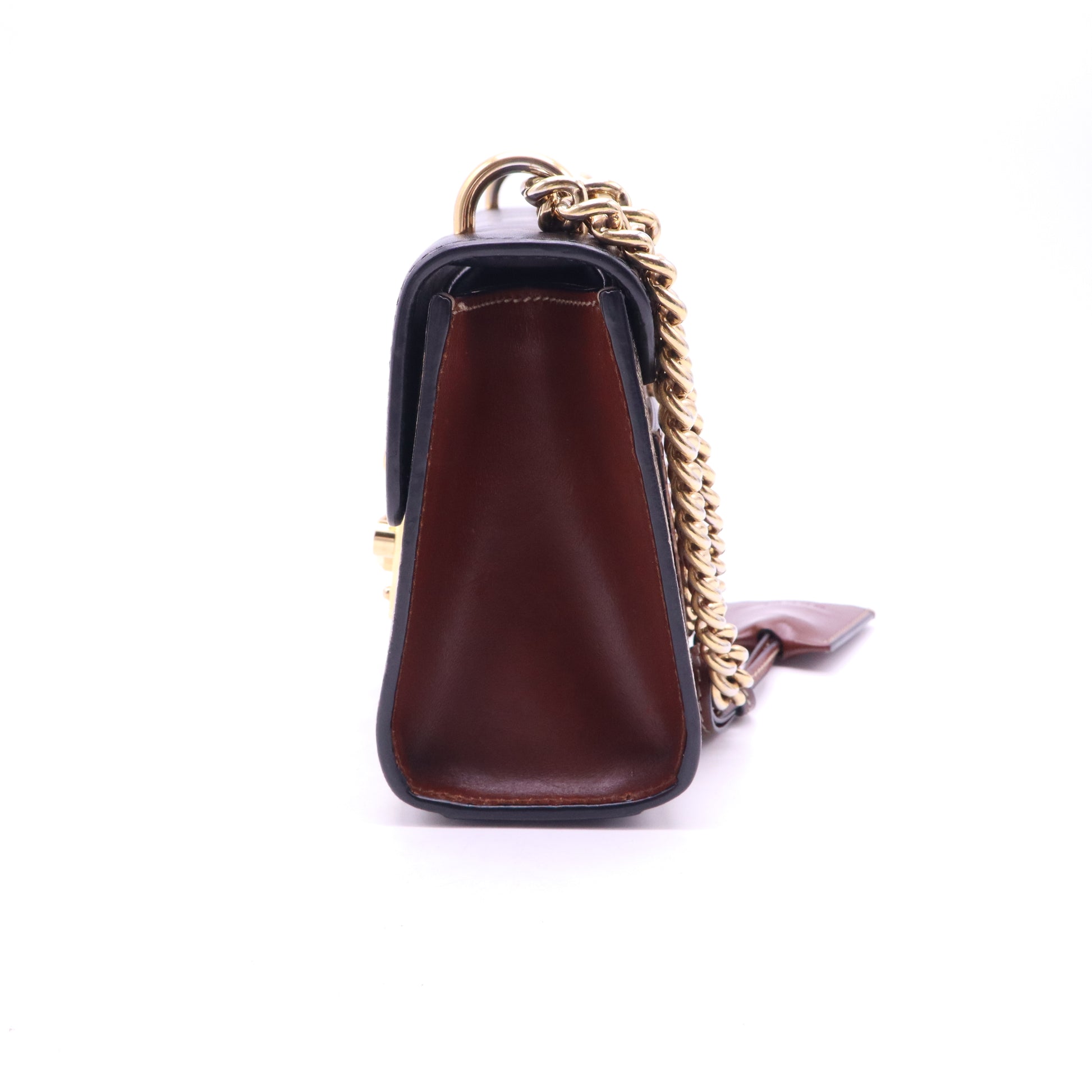 Gucci GG Supreme Small Padlock Shoulder Bag B21787