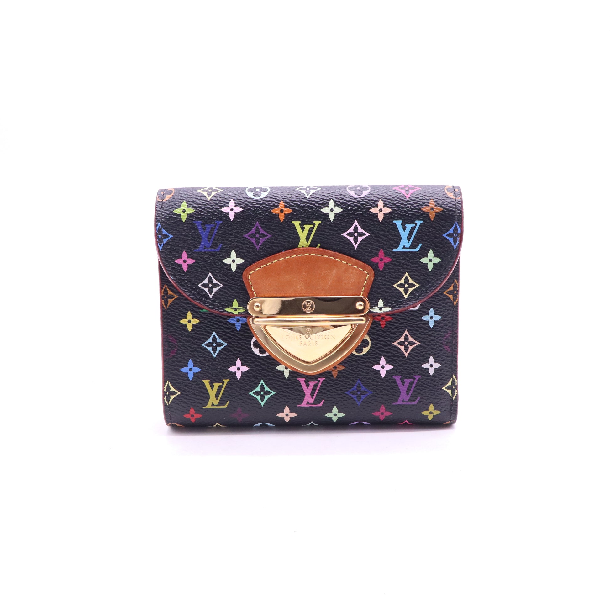 Louis Vuitton Monogram Multicolore Joey Wallet W21260