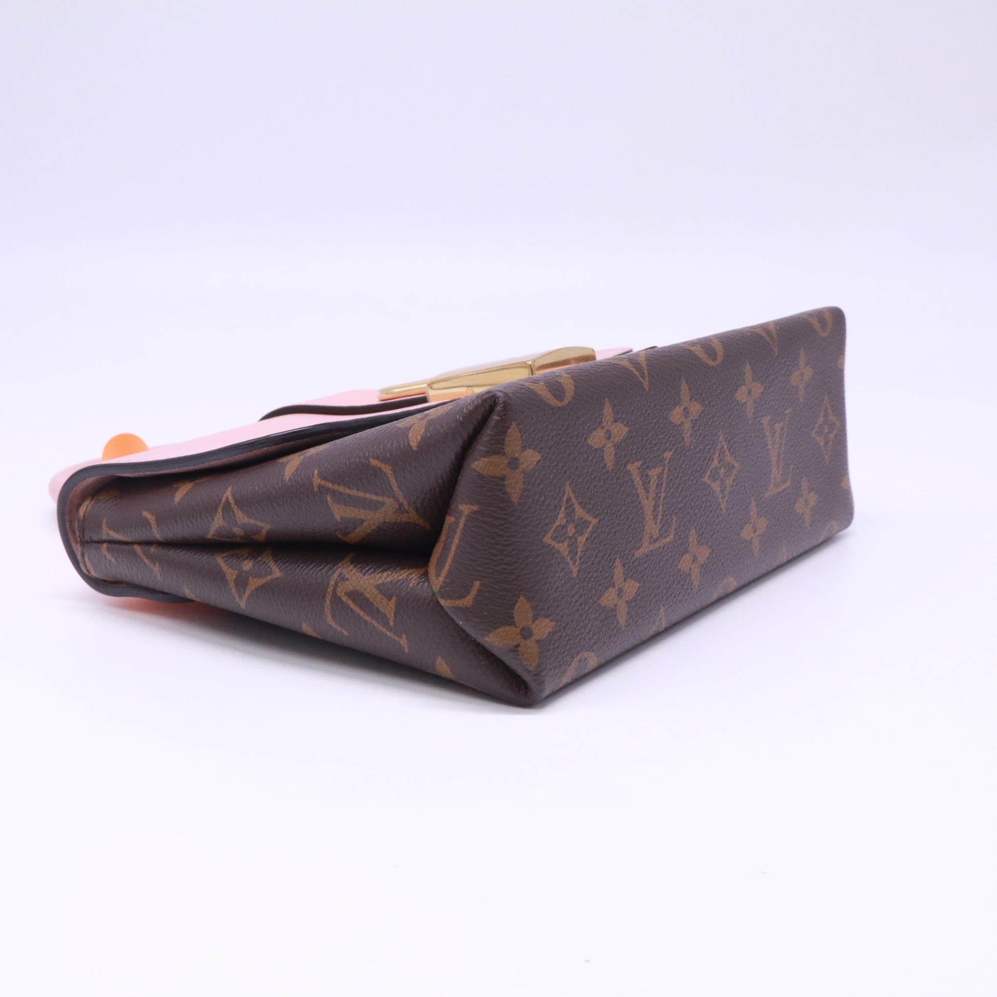 Louis Vuitton Locky Handbag Monogram Canvas with Leather BB Twins LDZ709