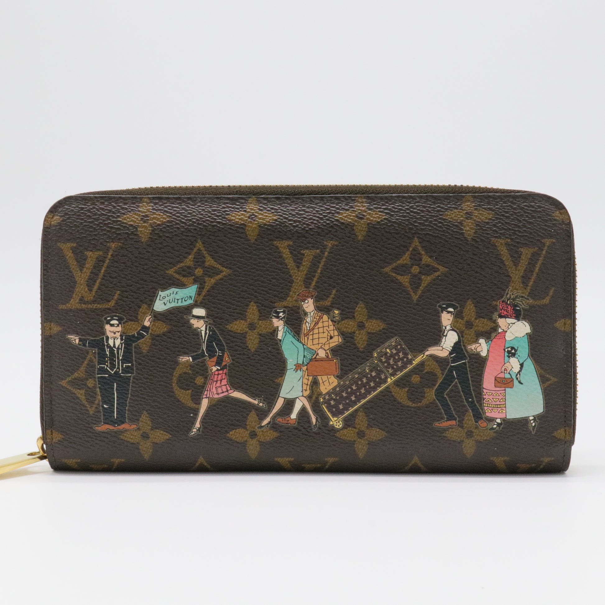 Monogram Illustre Zippy Wallet Rose