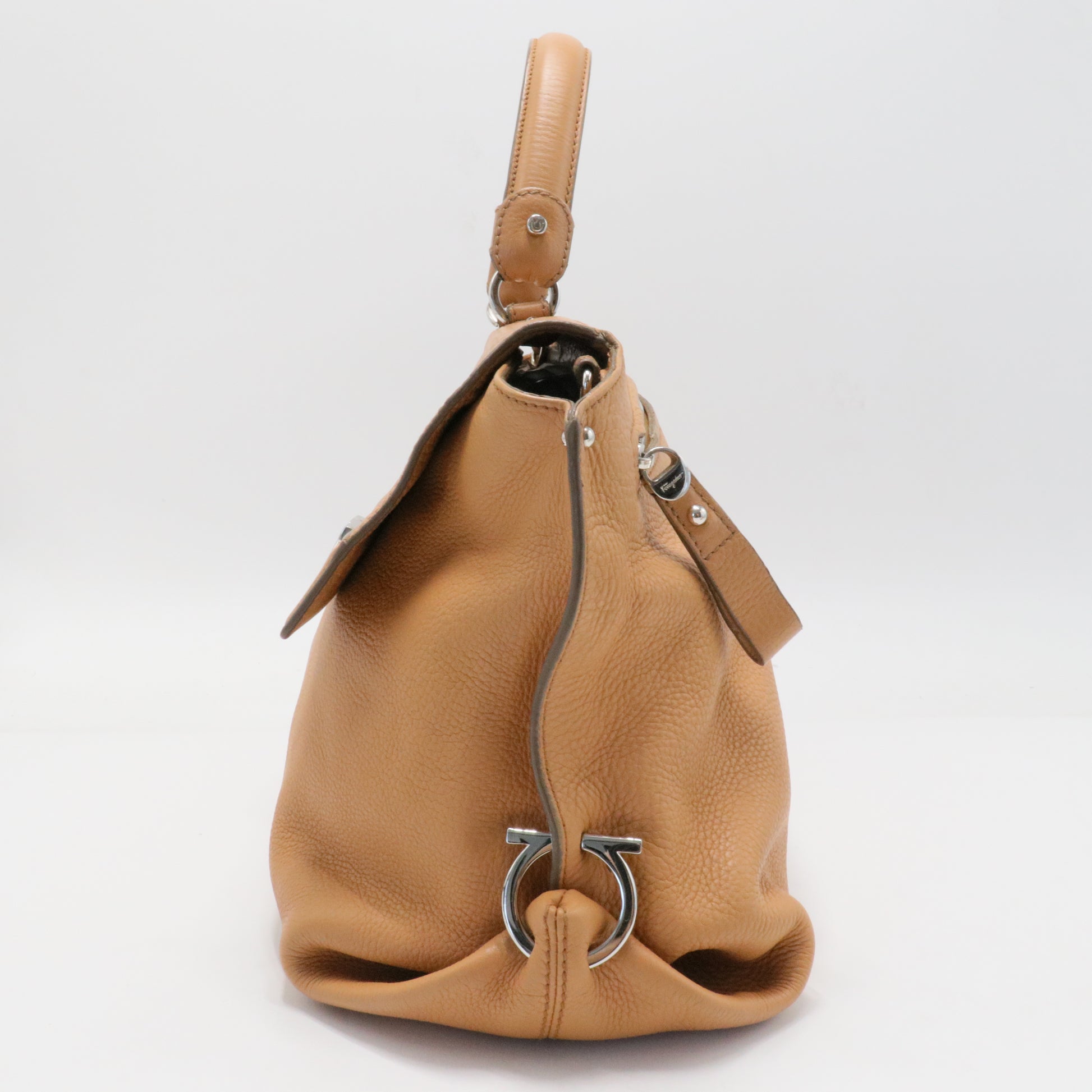 Sofia Satchel Pebbled Leather Medium