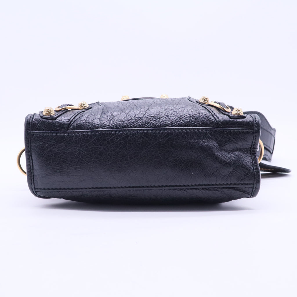 Balenciaga City Classic Studs Bag Leather Small Twins LDJ2627