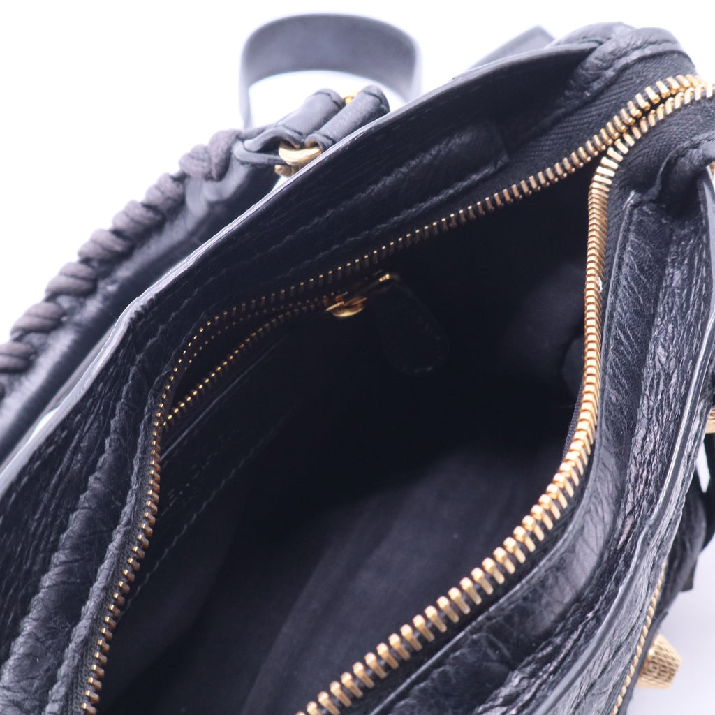 Balenciaga City Classic Studs Bag Leather Small Twins LDJ2627