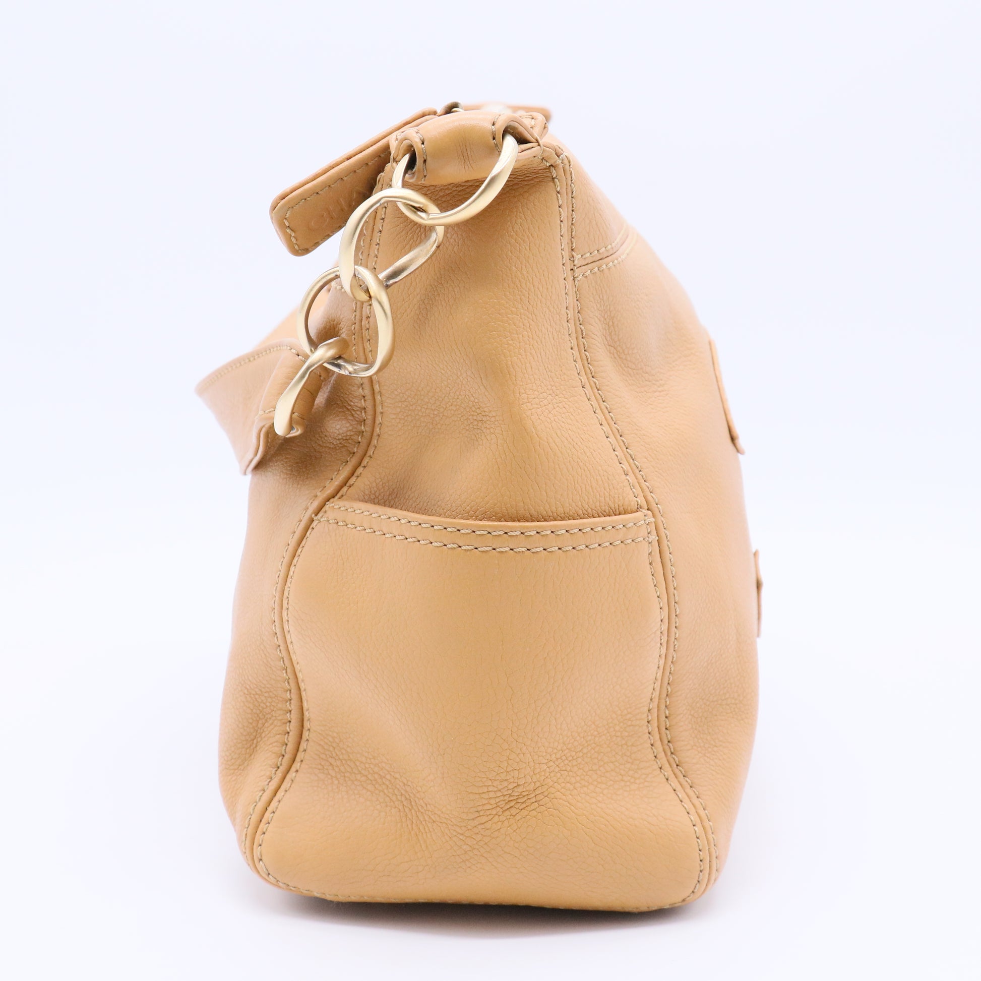 Leather Timeless Shopping Bag