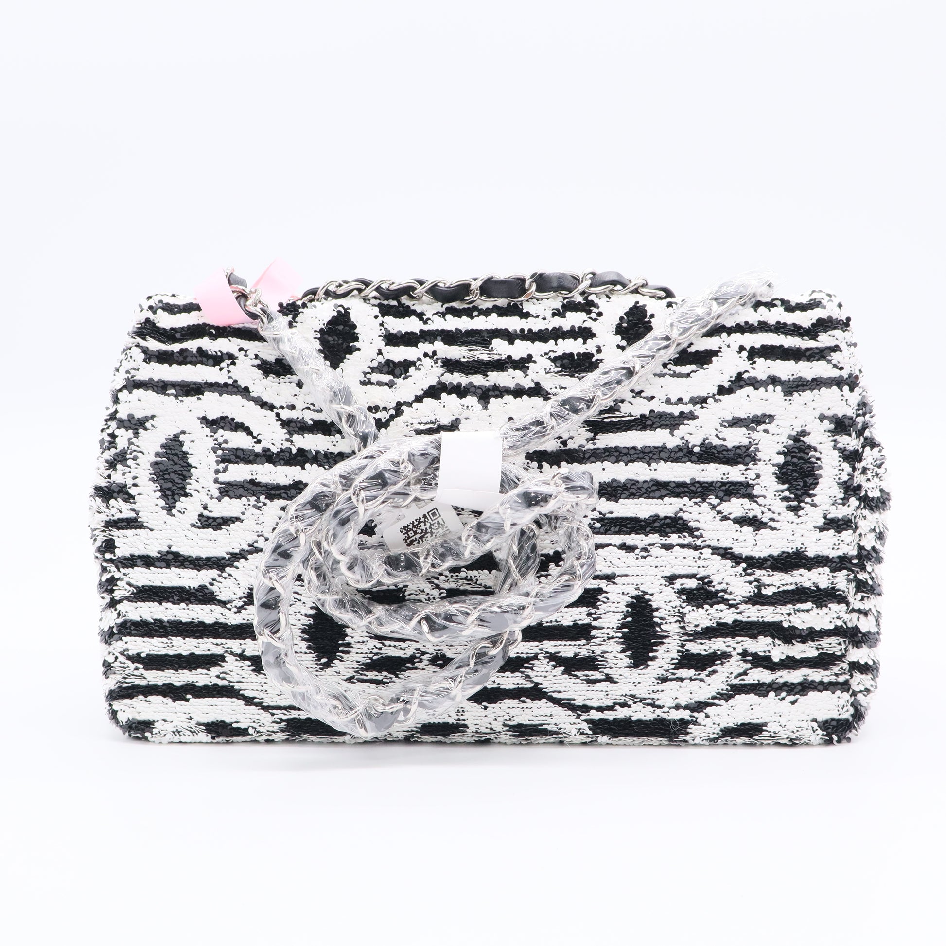 Limited Edition Single Flap Bag Sequins Medium Twins LDJ3366