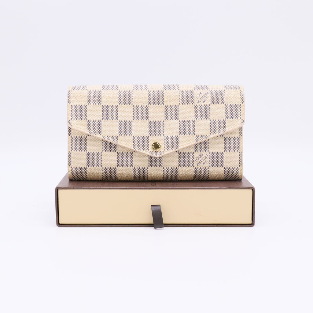 Louis Vuitton Damier Azur Sarah Wallet W22359