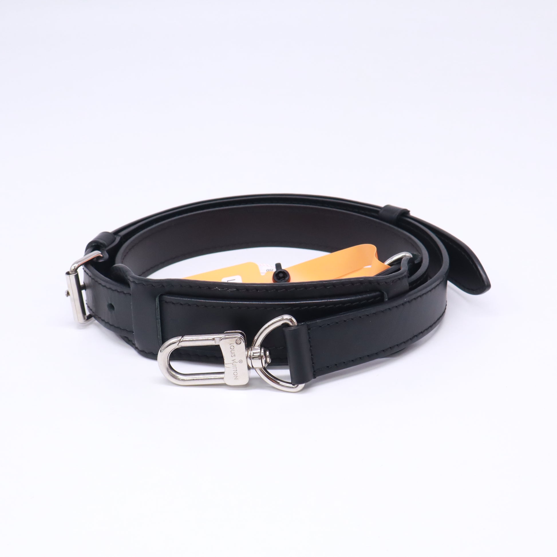 Louis Vuitton Shoulder Strap Black Twins LDZ725