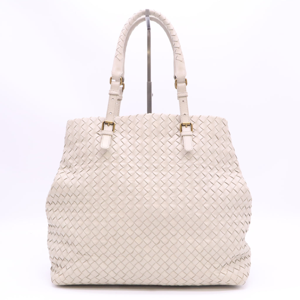 Vintage Intrecciato Large Cesta Tote Bag B24079