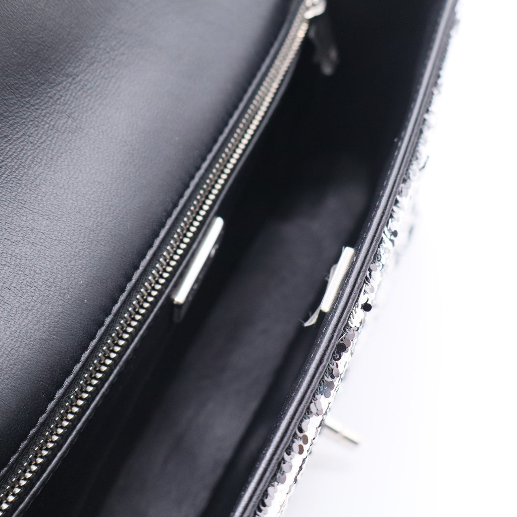 Limited Edition Single Flap Bag Sequins Medium Twins LDJ3366