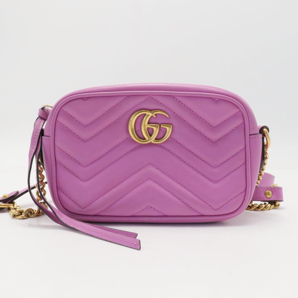 GG Marmont Shoulder Bag Matelasse Leather Mini