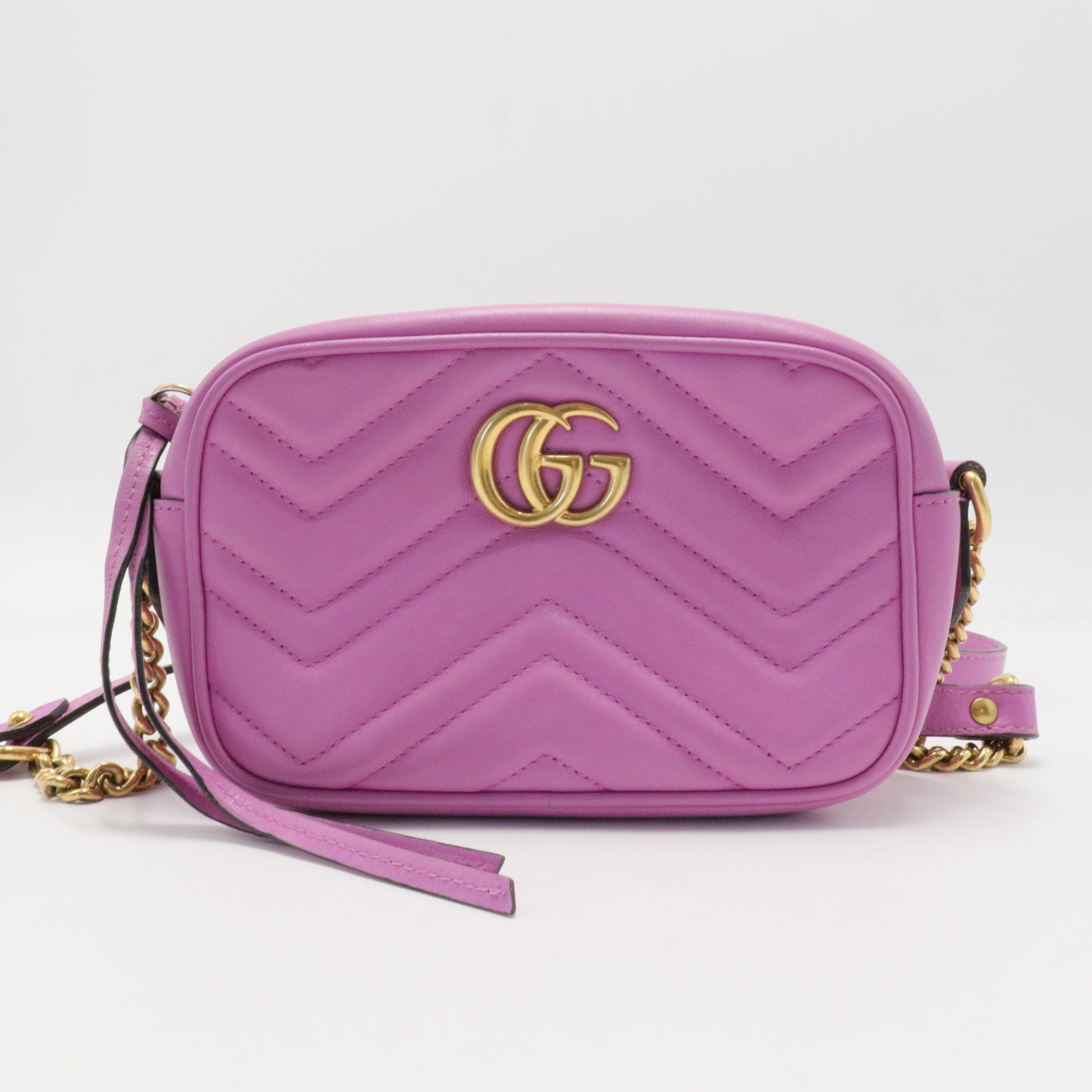 GG Marmont Shoulder Bag Matelasse Leather Mini