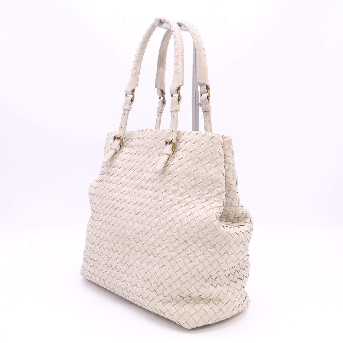 Vintage Intrecciato Large Cesta Tote Bag B24079