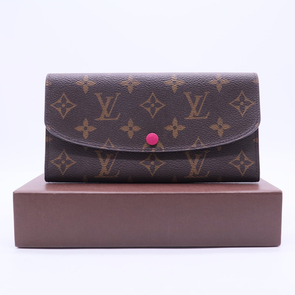 Emilie Wallet Monogram Canvas Twins LDJ2618