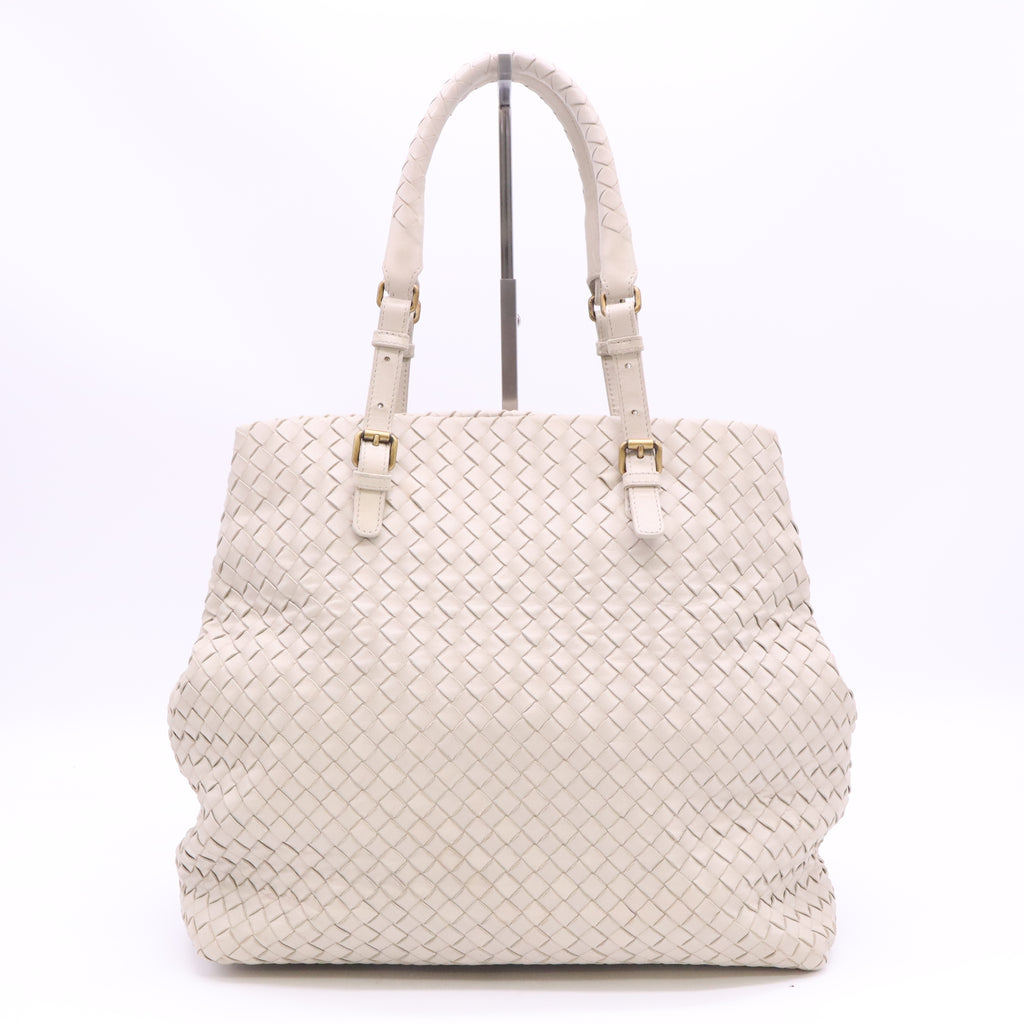 Vintage Intrecciato Large Cesta Tote Bag B24079
