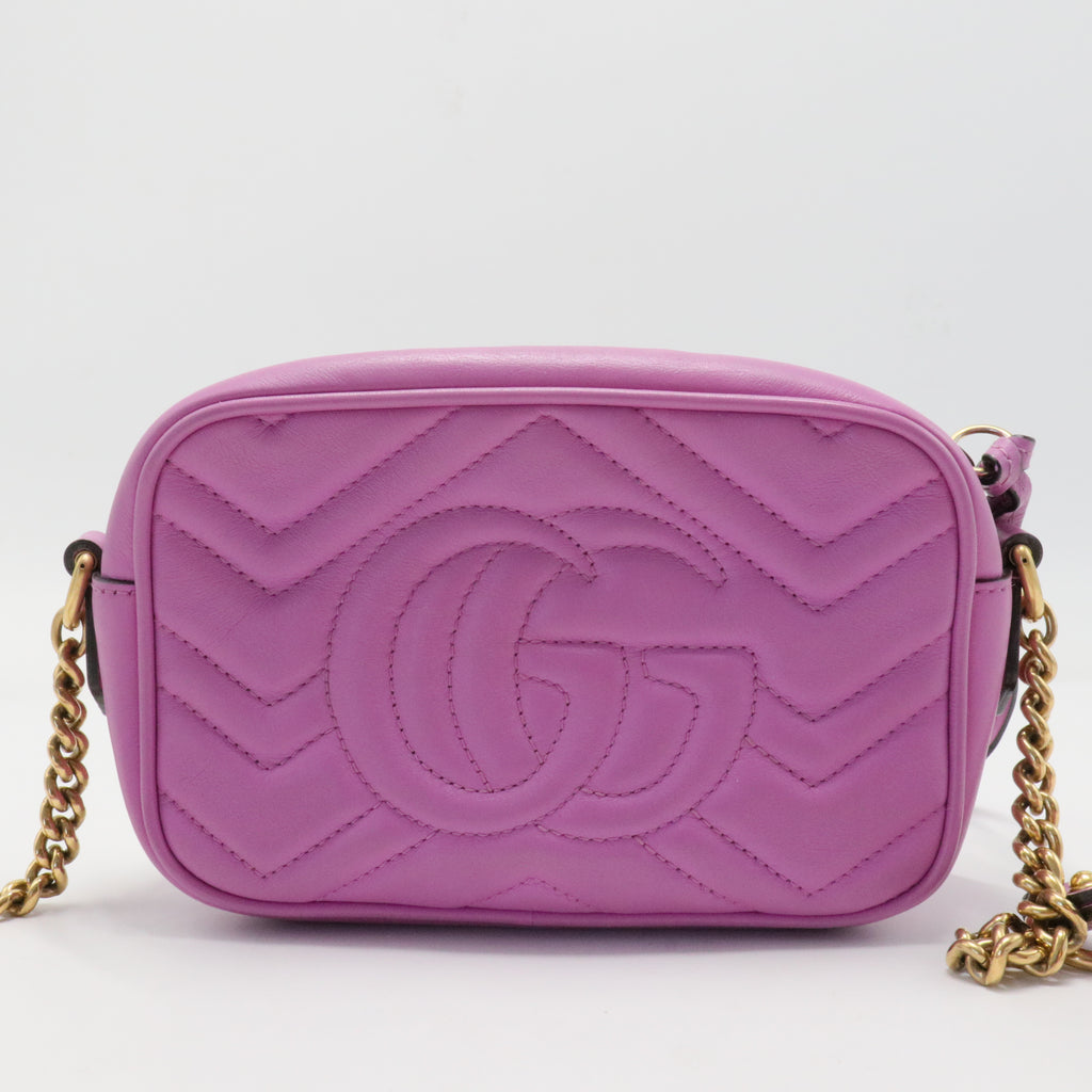 GG Marmont Shoulder Bag Matelasse Leather Mini