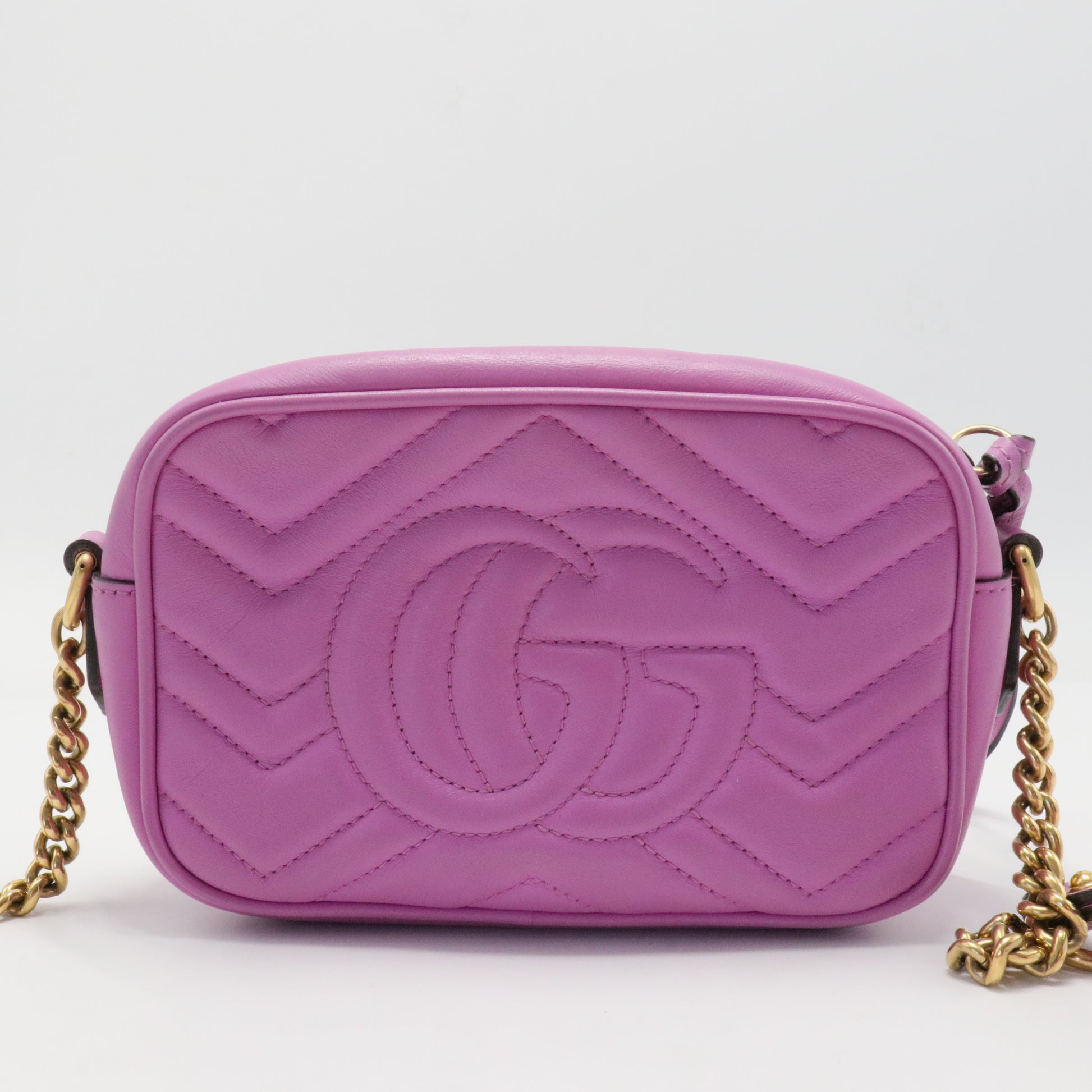GG Marmont Shoulder Bag Matelasse Leather Mini
