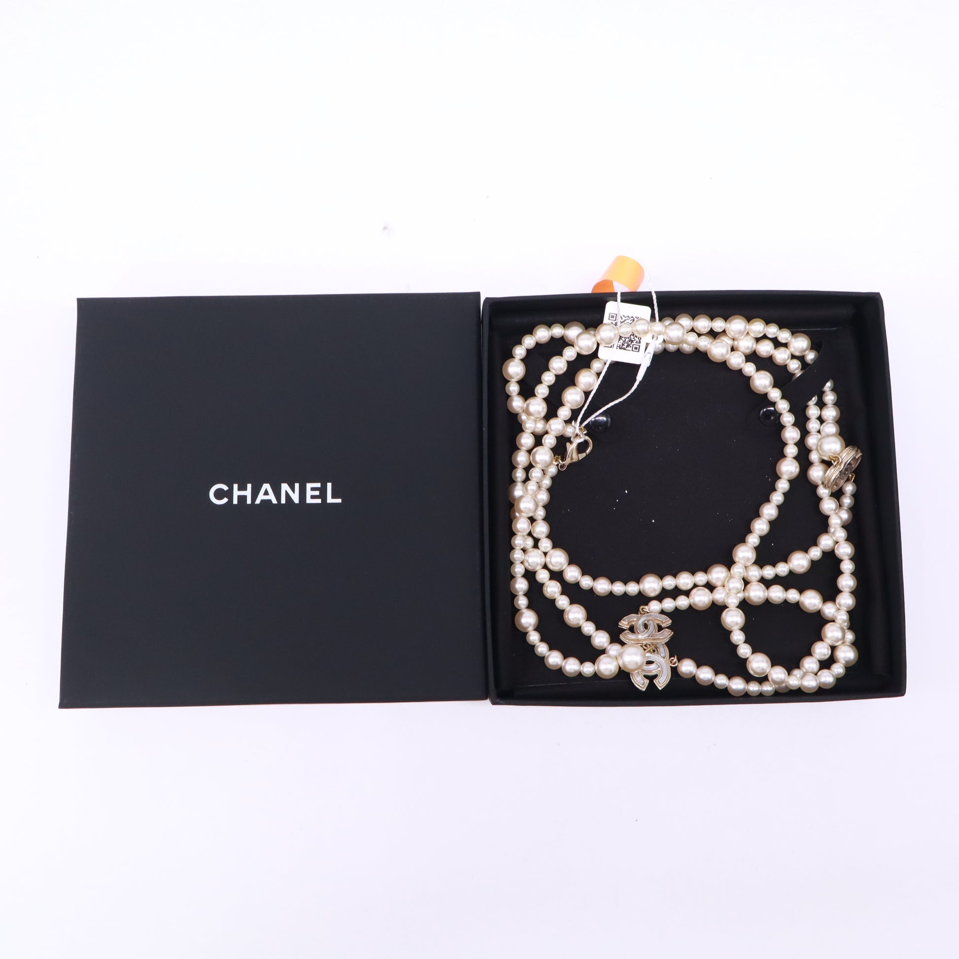Chanel CC Long Necklace Twins LDZ719