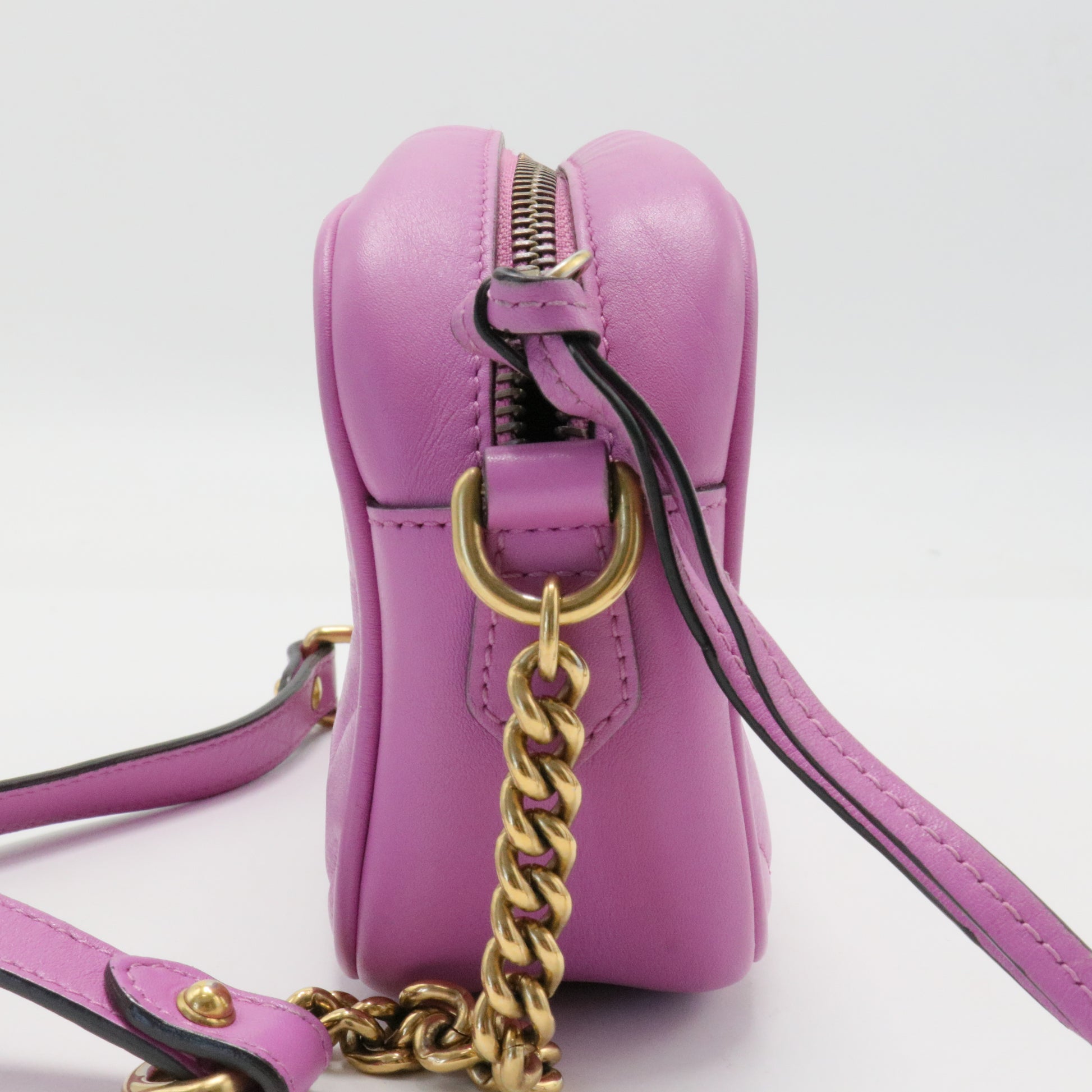 GG Marmont Shoulder Bag Matelasse Leather Mini
