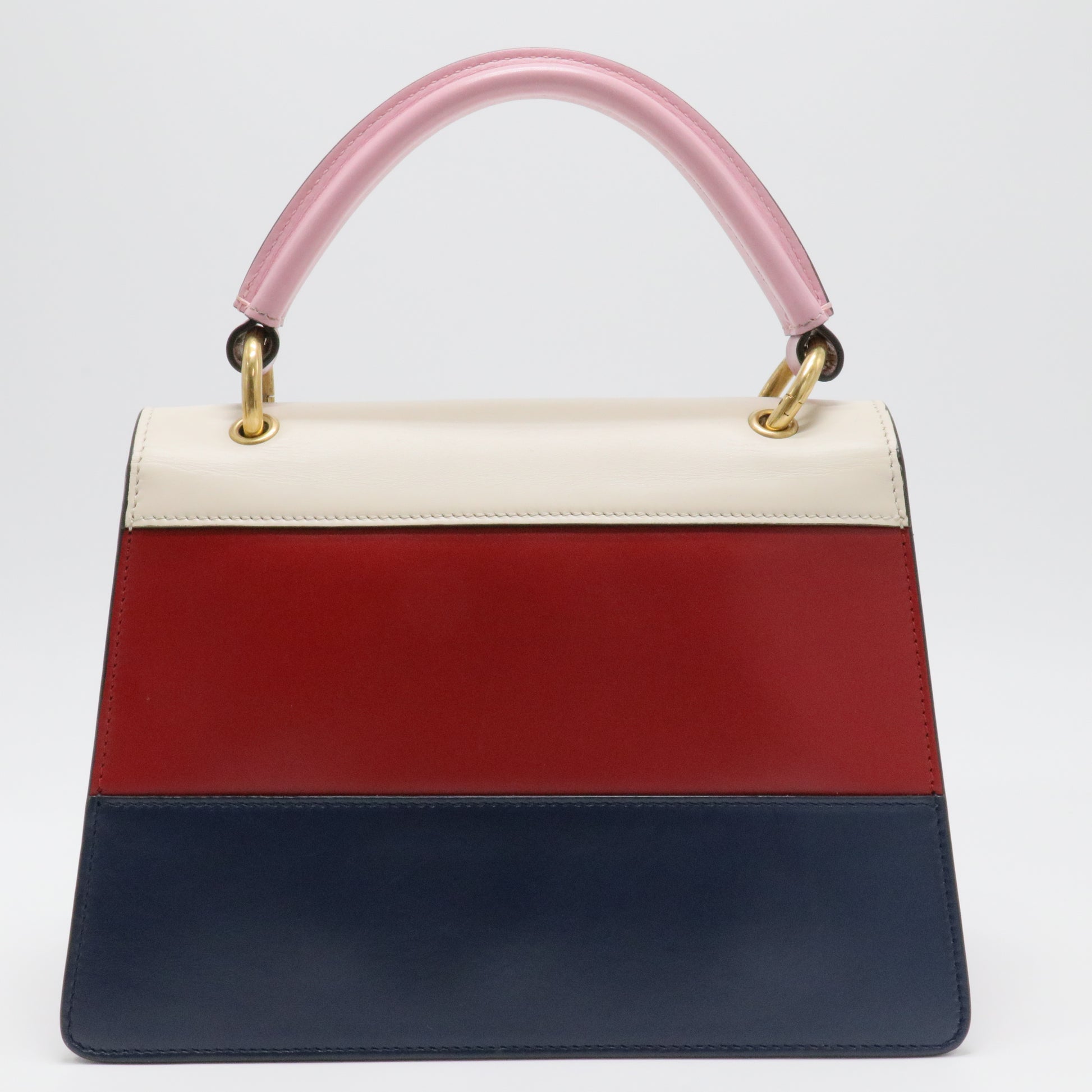 Gucci Multicolor Leather Small Queen Margaret Top Handle Bag